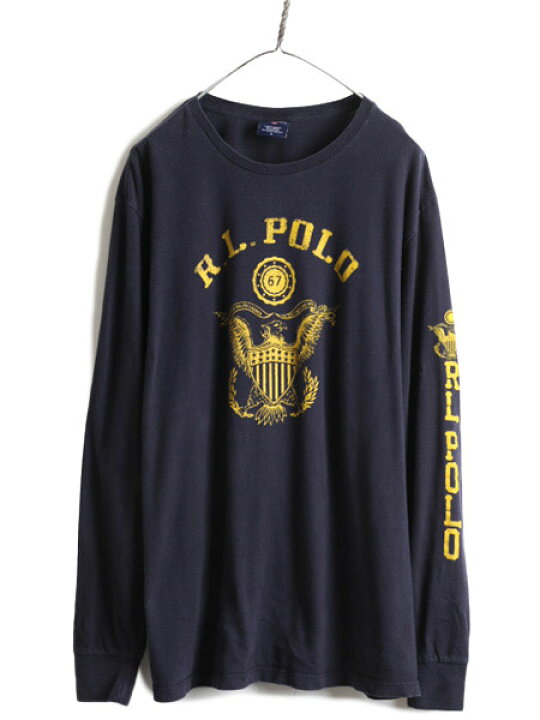 楽天市場】90s □ ポロスポーツ ラルフローレン プリント 長袖 Tシャツ 