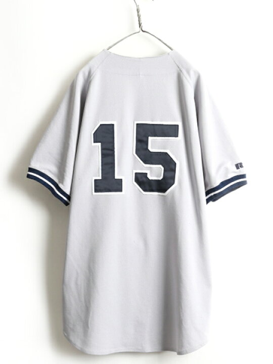 楽天市場】90s USA製 □ MLB オフィシャル ラッセル ニューヨーク 
