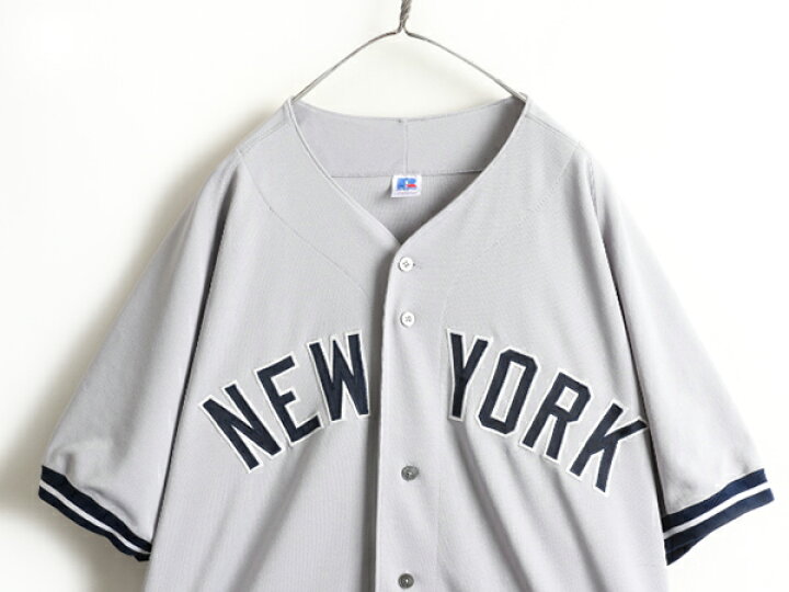 楽天市場】90s USA製 □ MLB オフィシャル ラッセル ニューヨーク 