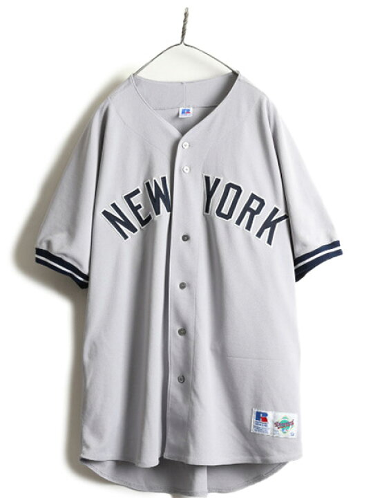 楽天市場】90s USA製 □ MLB オフィシャル ラッセル ニューヨーク 