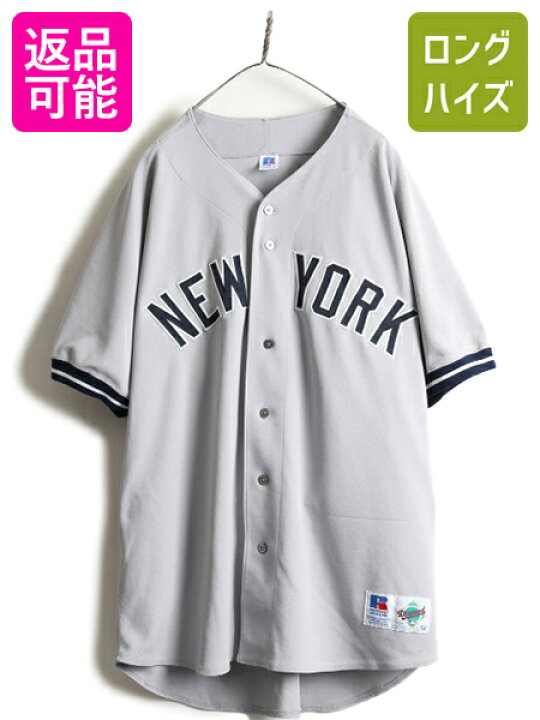楽天市場】90s USA製 □ MLB オフィシャル ラッセル ニューヨーク 