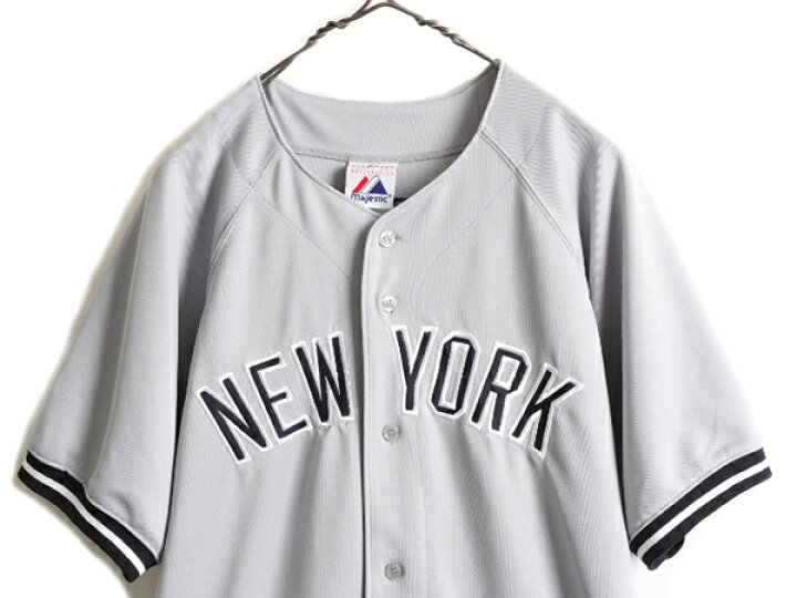 定番人気 Majestic社製 New くもっ York Yankees ゲームシャツ