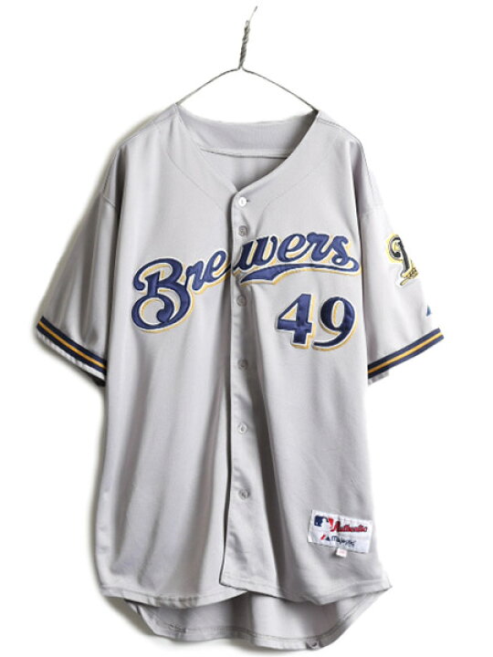 楽天市場】□ MLB オフィシャル Majestic ミルウォーキー ブルワーズ 