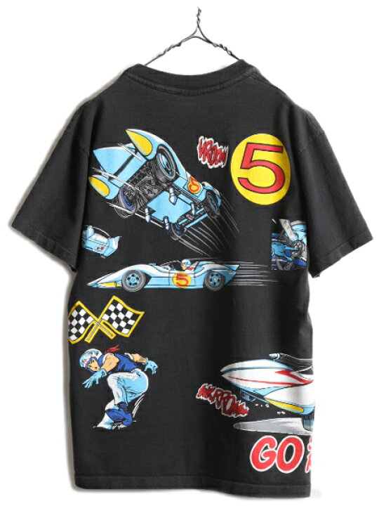 楽天市場】90s USA製 ☆ スピードレーサー 両面 大判 プリント Tシャツ 