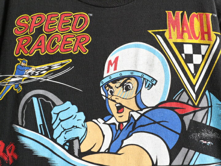 楽天市場】90s USA製 ☆ スピードレーサー 両面 大判 プリント Tシャツ 