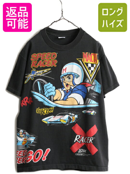 楽天市場】90s USA製 ☆ スピードレーサー 両面 大判 プリント Tシャツ  