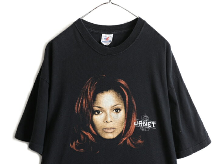 楽天市場】90s ☆ ジャネット ジャクソン ツアー プリント Tシャツ  