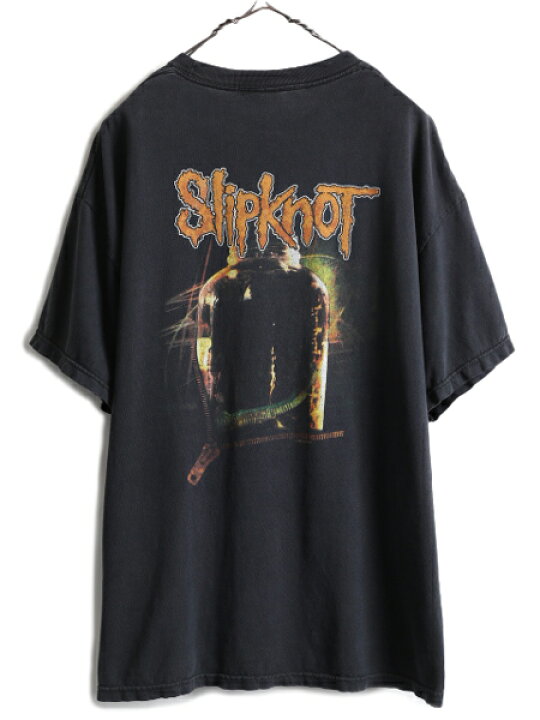 楽天市場】00s ☆ スリップノット 両面 プリント Tシャツ ( メンズ XL 