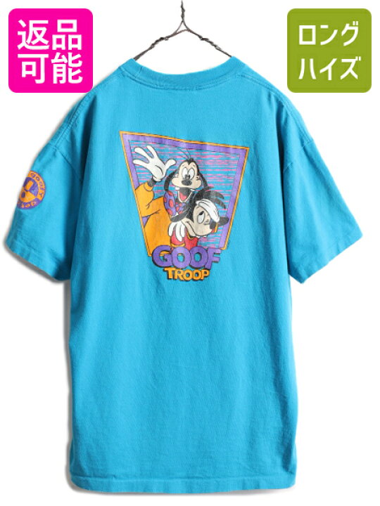 楽天市場】90s USA製 ☆ グーフィー 3面 プリント Tシャツ ( メンズ XL 