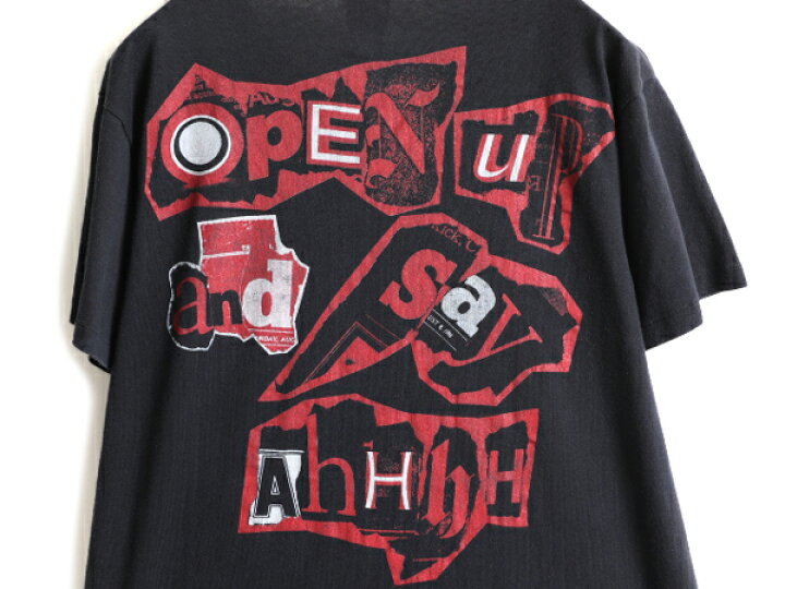 楽天市場】80s USA製 ☆ ポイズン 両面 プリント Tシャツ ( メンズ L 