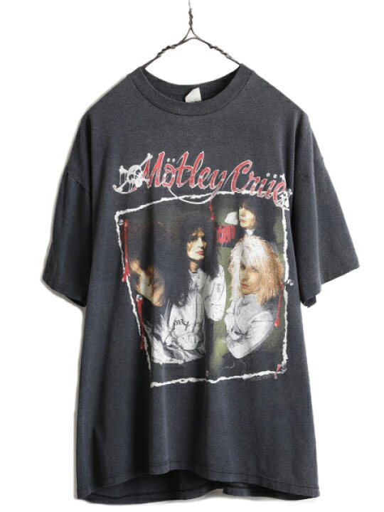 楽天市場】80s USA製 ☆ モトリークルー 両面 ツアー プリント Tシャツ 