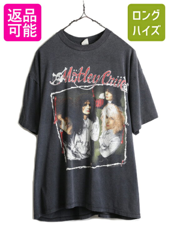 楽天市場】80s USA製 ☆ モトリークルー 両面 ツアー プリント Tシャツ 