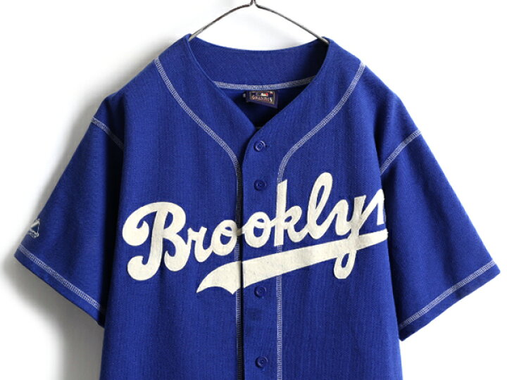 楽天市場】USA製 □ MLB オフィシャル Majestic ブルックリン 
