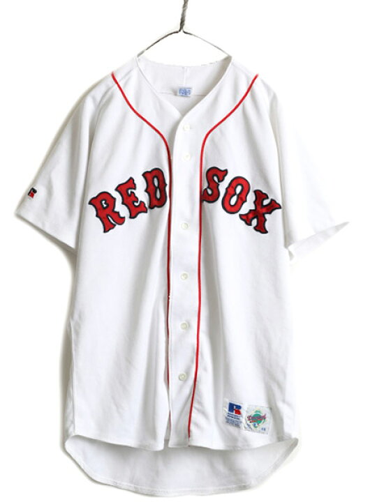 楽天市場】90s USA製 □ MLB オフィシャル ラッセル ボストン レッド 