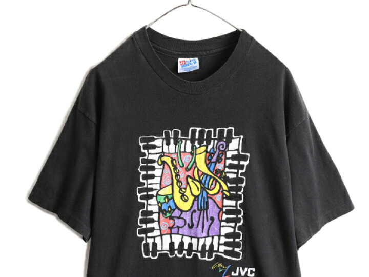 楽天市場】90s USA製 ☆ ジャズ フェスティバル 両面 プリント Tシャツ 