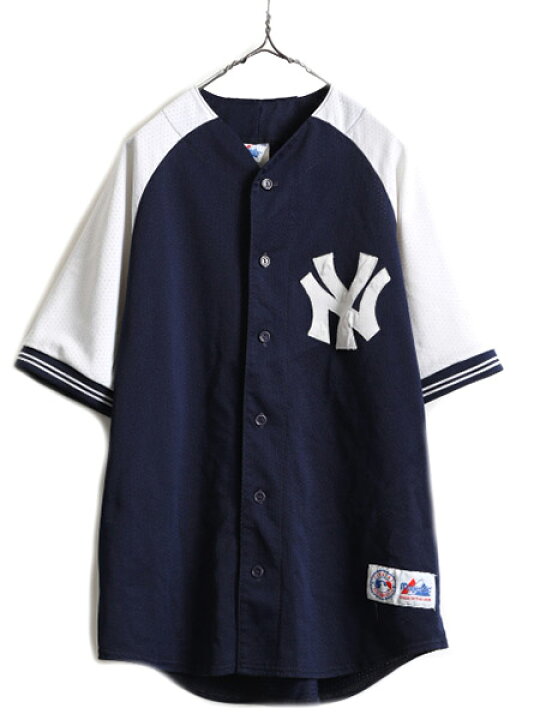 楽天市場】90s USA製 □ MLB オフィシャル Majestic ニューヨーク 