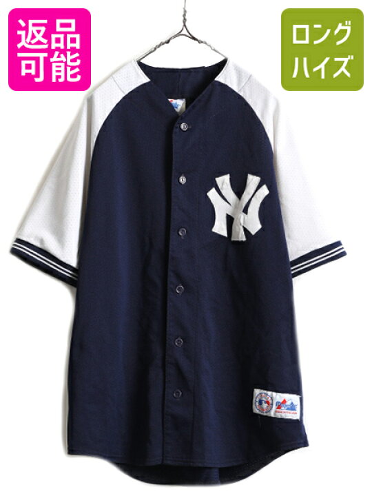 楽天市場】90s USA製 □ MLB オフィシャル Majestic ニューヨーク 