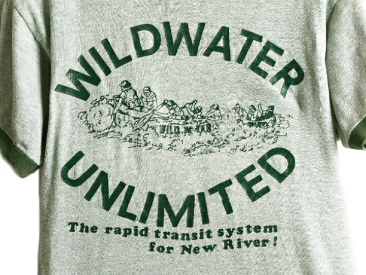 楽天市場】70s USA製 ☆ チャンピオン 両面 プリント リンガー Tシャツ  