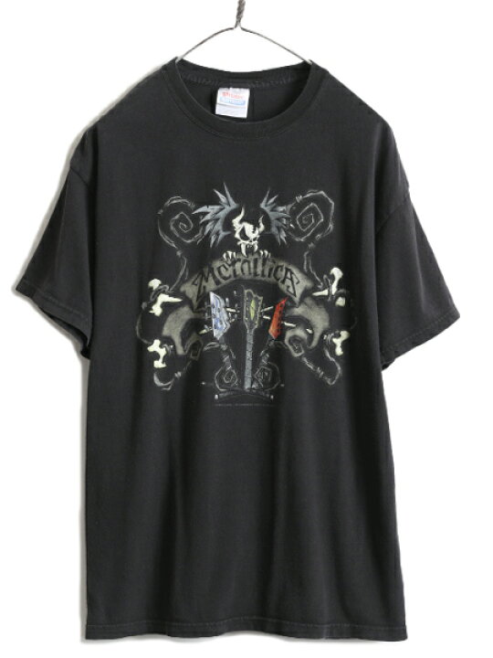 楽天市場】00s ☆ メタリカ プリント Tシャツ ( メンズ L ) 00年代 