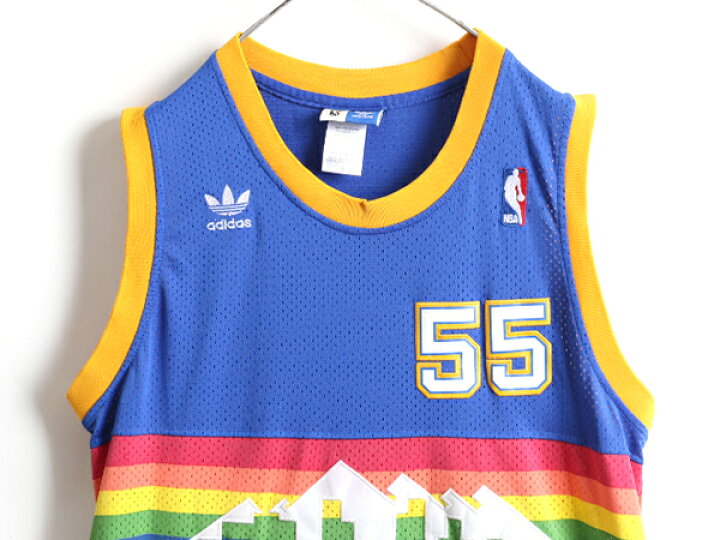 楽天市場】□ アディダス NBA オフィシャル デンバー ナゲッツ タンク 