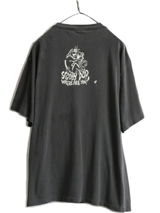 楽天市場】90s USA製 □ スクービードゥー 大判 プリント 半袖 Tシャツ 