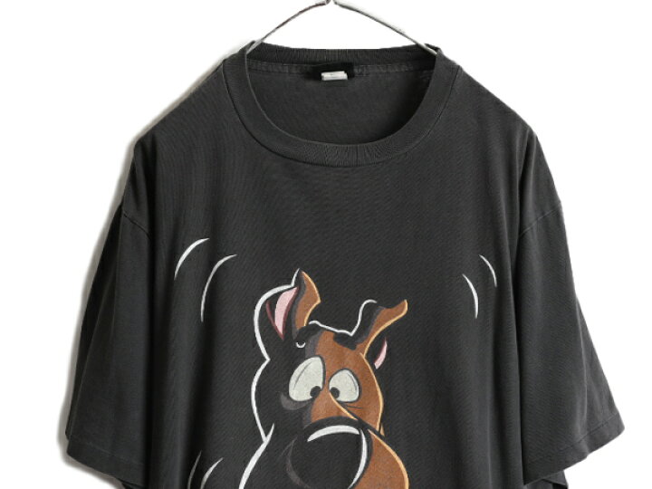 楽天市場】90s USA製 □ スクービードゥー 大判 プリント 半袖 Tシャツ 
