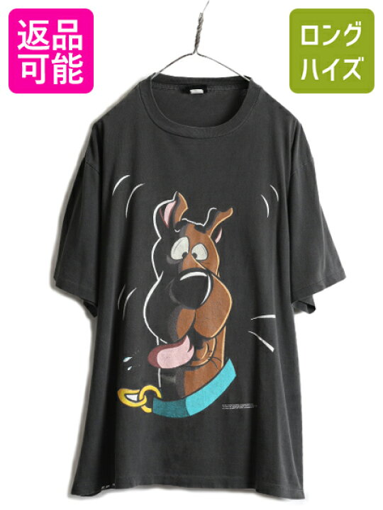 楽天市場】90s USA製 □ スクービードゥー 大判 プリント 半袖 Tシャツ 