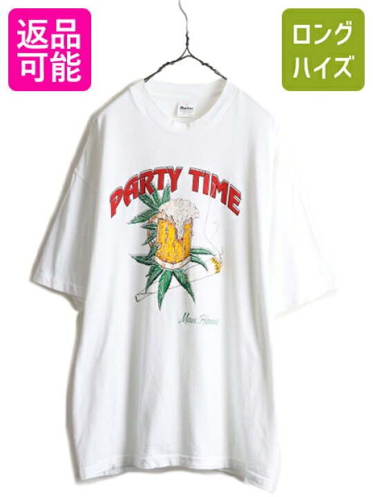 楽天市場】90s USA製 ☆ マリファナ ビール プリント Tシャツ ( メンズ 