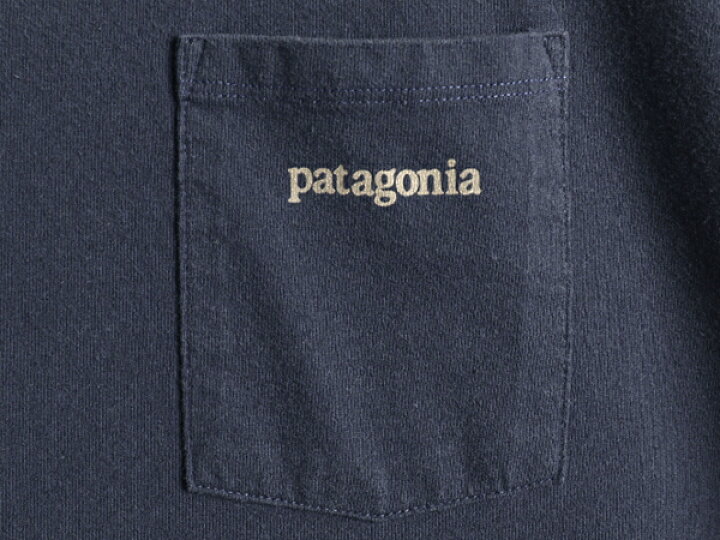 楽天市場】20年製 □ パタゴニア ポケット付き プリント 半袖 Tシャツ  