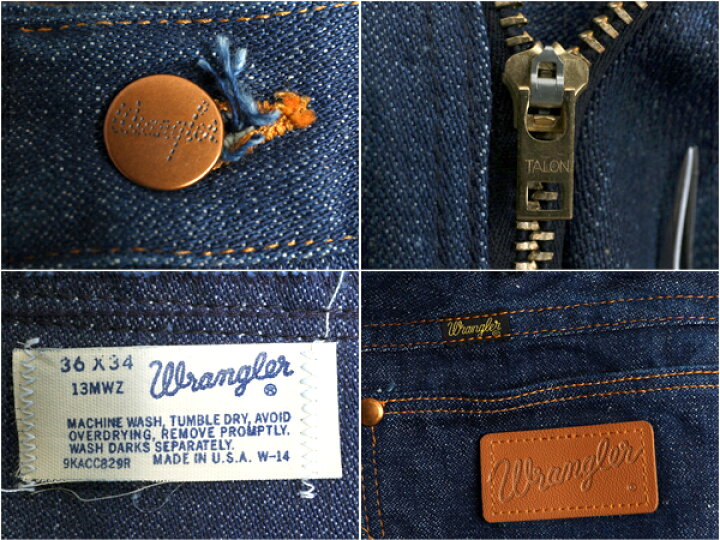 70s ラングラー スラックス ヴィンテージ TALONジップ 70s Wrangler 