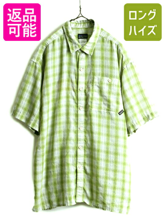 楽天市場】06年製 □ パタゴニア パッカーウェア 半袖 シャツ メンズ L 