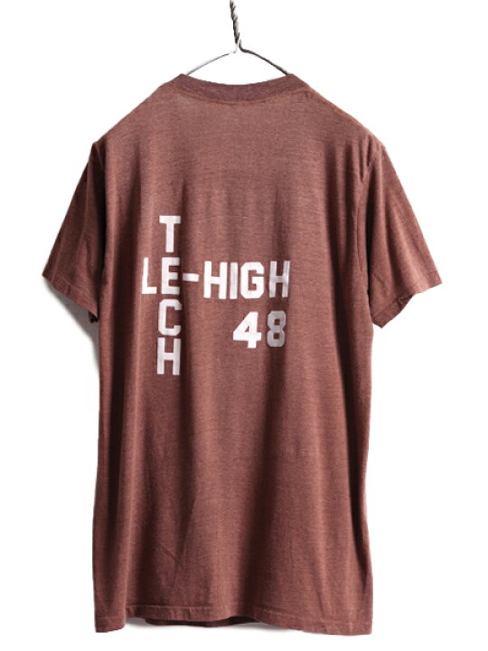 楽天市場】70s □ 偉人 アート 両面 フロッキー プリント 半袖 Tシャツ  