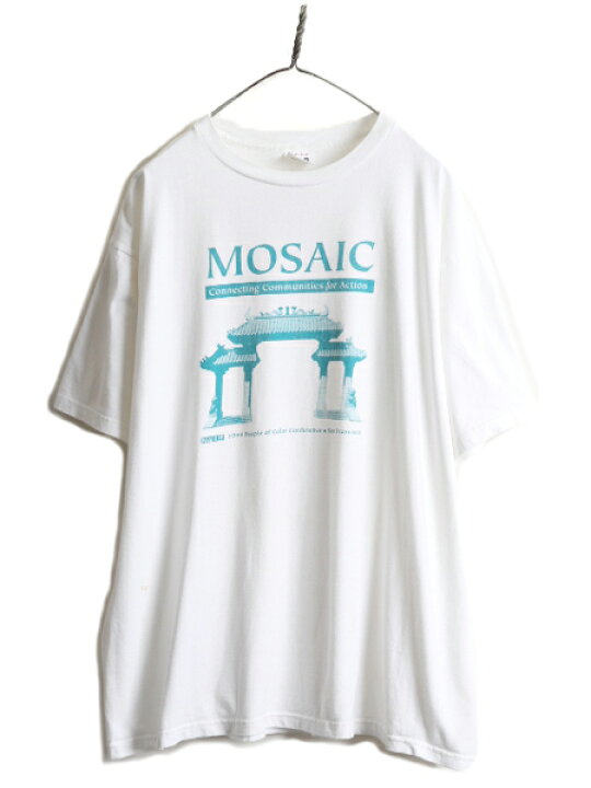 楽天市場】90s USA製 ☆ OLD GAP アート プリント Tシャツ ( メンズ XL 