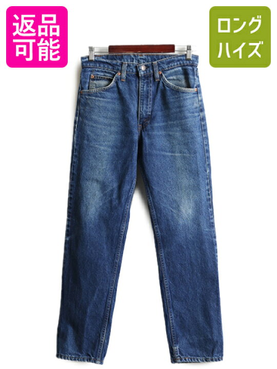 楽天市場】濃紺 90s USA製 □ リーバイス 505 デニム パンツ メンズ 31 