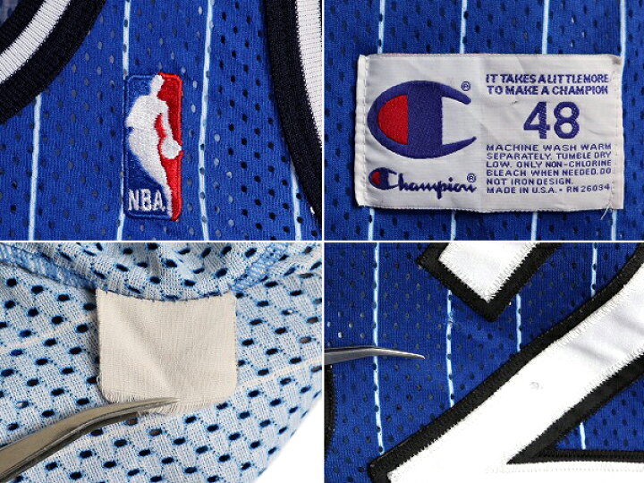 楽天市場】90s USA製 □ チャンピオン NBA オフィシャル マジック 