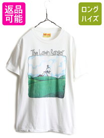 【6/7 スーパーSALE 最大半額&P5倍!】 90s USA製 ■ The Lone Ranger パロディ アート プリント 半袖 Tシャツ ( メンズ M ) 90年代 イラスト ムービー 映画 シングルステッチ 白| 古着 中古 90's アメリカ製 米国製 オールド ホワイト ジョーク 半袖Tシャツ プリントTシャツ