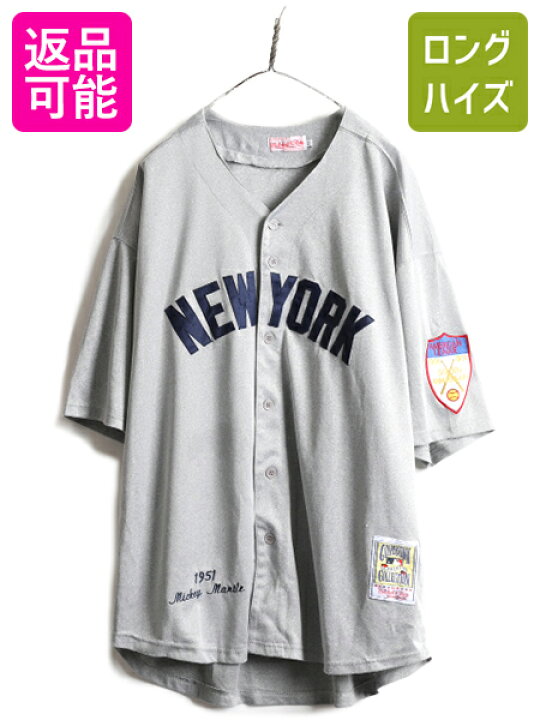 楽天市場】大きいサイズ XL □ MLB オフィシャル ミッチェルアンドネス 