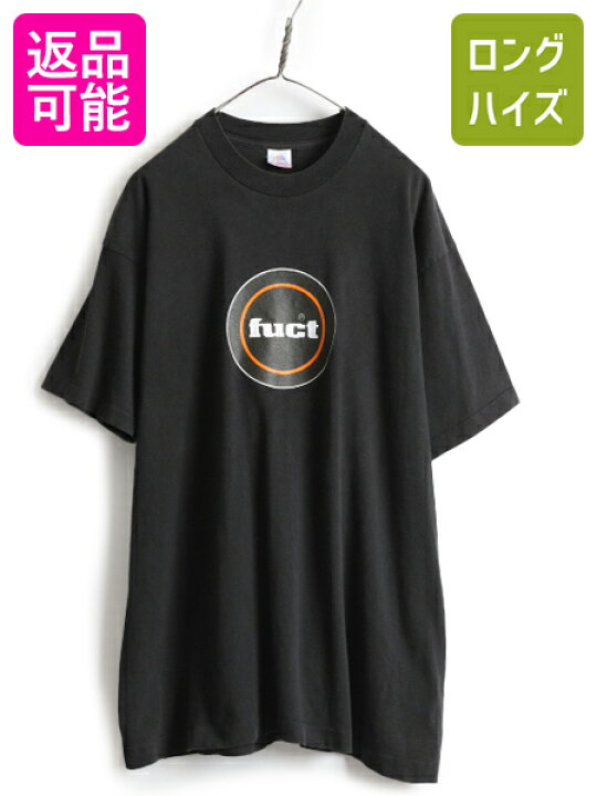楽天市場】90s USA製 ☆ FUCT 初期 サークル ロゴ プリント Tシャツ  
