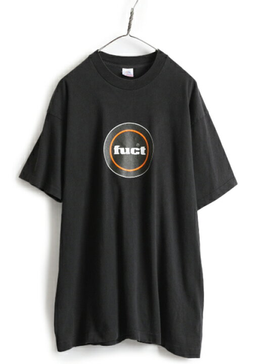 楽天市場】90s USA製 ☆ FUCT 初期 サークル ロゴ プリント Tシャツ 