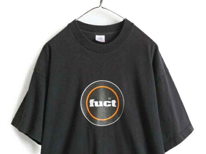 楽天市場】90s USA製 ☆ FUCT 初期 サークル ロゴ プリント Tシャツ  