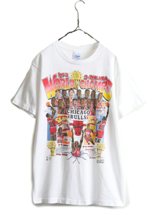 楽天市場】90s USA製 ☆ NBA オフィシャル シカゴ ブルズ プリント T 