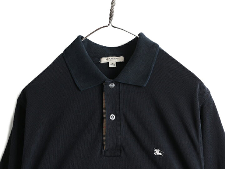 楽天市場】□ バーバリー ロンドン 鹿の子 半袖 ポロシャツ メンズ M  