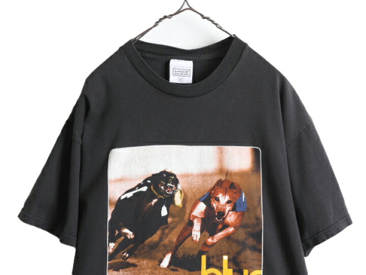 楽天市場】90s USA製 ☆ ブラー 両面 ツアー プリント Tシャツ メンズ 