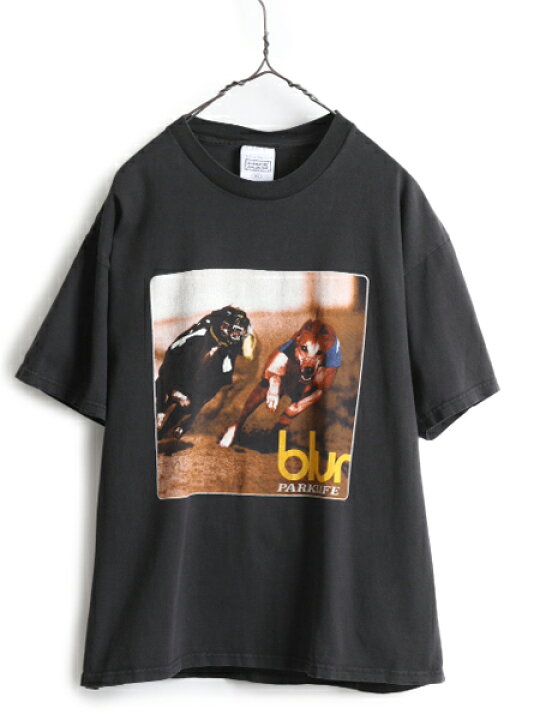 楽天市場】90s USA製 ☆ ブラー 両面 ツアー プリント Tシャツ メンズ 