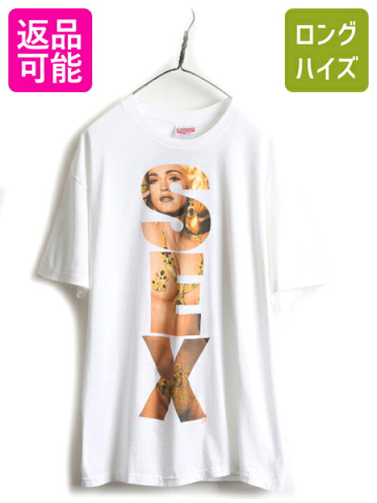 楽天市場】90s USA製 ☆ マドンナ SEX 両面 プリント Tシャツ メンズ 