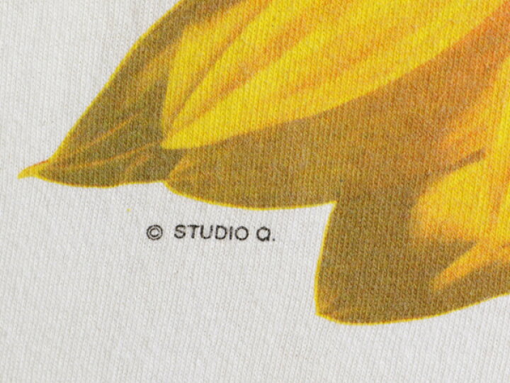 楽天市場】デッドストック 90s USA製 ☆ STUDIO Q ひまわり アート 