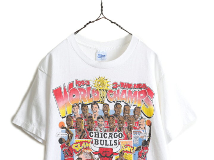 楽天市場】90s USA製 ☆ NBA オフィシャル シカゴ ブルズ プリント T 