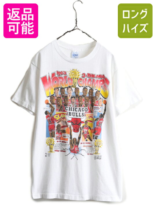 楽天市場】90s USA製 ☆ NBA オフィシャル シカゴ ブルズ プリント T 