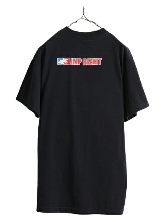 楽天市場】00s ☆ リンプ ビズキット 両面 プリント Tシャツ メンズ L 