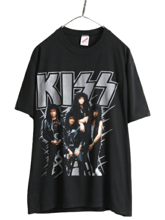 楽天市場】90s USA製 ☆ キッス ツアー 両面 プリント Tシャツ メンズ  